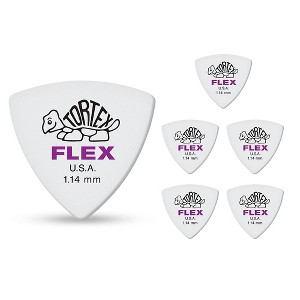 Dunlop Tortex Flex Triangle Guitar Picks - 1 of 2