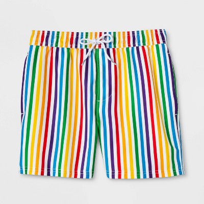 pride swim trunks