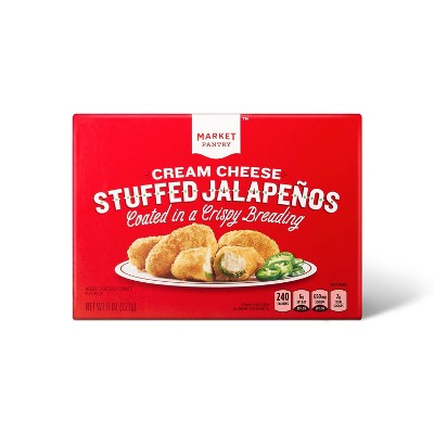 Frozen Cream Cheese Stuffed Jalapeno Poppers - 8oz - Market Pantry™