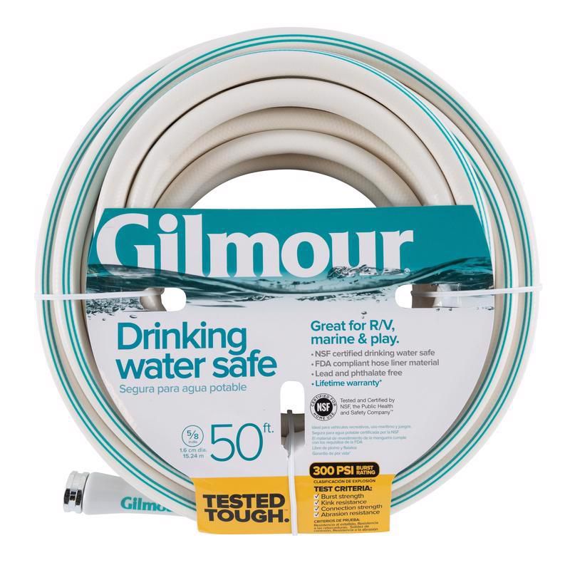 Gilmour 5/8 in. D X 50 ft. L RV/Marine Hose, 1 of 2