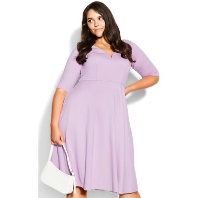 lilac dress size 12