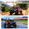 24V 2 Seater Electric UTV Car with Remote Control, 4-Wheeler Suspension, Soft Start, 3 Speeds, Led Lights, Ride on Truck Kids 3-8 Years - 3 of 4