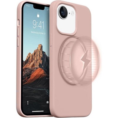 Entronix [Magnetic] Case Compatible with iPhone 16E - Soft-Touch Liquid Silicone