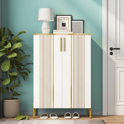 Hommoo Shoe Cabinet with Doors