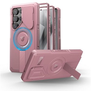Dexnor for Samsung Galaxy S25 Ultra Case with Camera Cover & Adjustable Kickstand & Built-in Screen Protector, Magnetic Cover (2025) - 1 of 1
