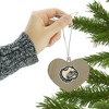 Drake Secondary Logo Heart Love Wood Christmas Tree Holiday Ornament - 3 of 3