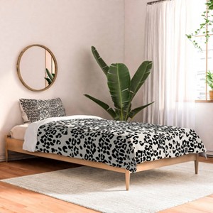 Deny Designs Iveta Abolina Neutral Leopard Twin/Twin Xl Comforter and Sham Set (2-3pc Set) - 1 of 4