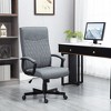Vinsetto High-Back Home Office Chair Computer Desk Chair with 360 Degree Swivel Adjustable Height and Tilt Function Dark Gray - 2 of 4