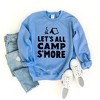 Simply Sage Market Women's Graphic Sweatshirt Let's All Camp S'More - 3 of 4