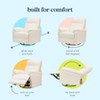 DaVinci Suzy Recliner and Swivel Glider - Cozy Cream Boucle - 3 of 4