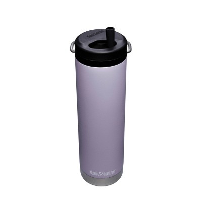 Klean Kanteen 16oz Tkwide Insulated Stainless Steel Water Bottle With Twist  Straw Cap - Blue : Target