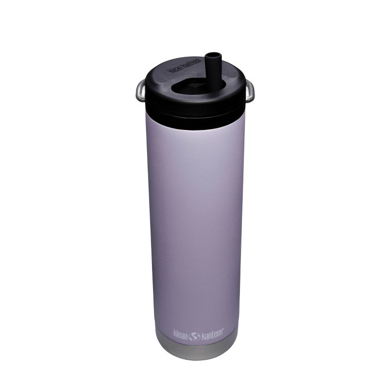 Klean Kanteen 20oz TKWide Insulated Stainless Steel Water Bottle with Twist Straw Cap, 1 of 17