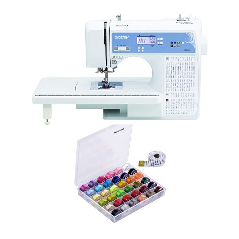 Brother Xr9550 Sewing And Quilting Machine (white) With 36-piece Bobbins  Bundle : Target