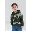 Jurassic World Dinosaur T-Rex Fleece Pullover Hoodie - 2 of 4