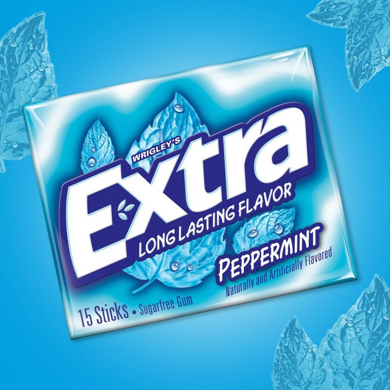 Extra Peppermint Sugar-Free Gum Value Pack &#8211; 120ct, 4 of 11