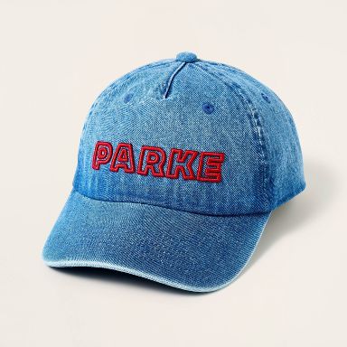 Denim Baseball Hat - Parke x Target Medium Wash One Size Fits Most