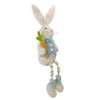 Northlight Easter Bunny Boy Rabbit with Carrot and Dangling Bead Legs Spring Figure - 22" - image 3 of 4