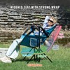 VEVOR Reclining Camping Chair, 300 lbs Load Camping Hammock Chair, Rocking Lounge Folding Chair with Cup Holder Storage Bag Headrest - 3 of 4