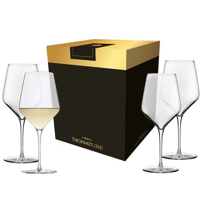 Libbey Signature Greenwich Red Wine Glasses, 20 Ounce, Set of 4