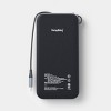 10000mAh Power Bank w/ USB- C Cable - Black - heyday™ Black - 3 of 3