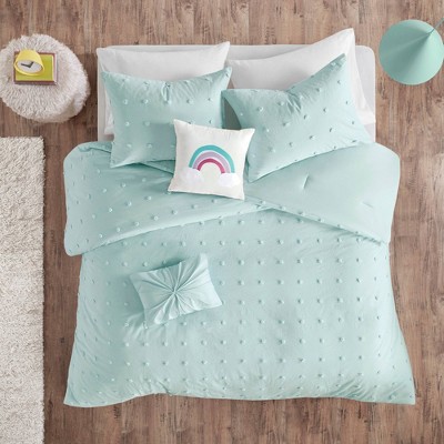 Aqua blue twin comforter hotsell