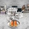 Oster Derrick 7 Piece Stainless Steel Cookware Set - image 2 of 4