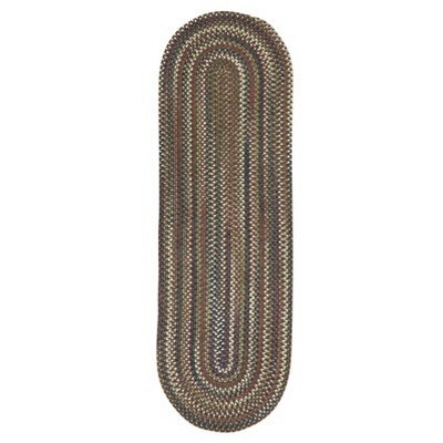 Colonial Mills Cedar Cove - Gray 2 Ft x8 Ft Runner (Oval) Rug Indoor 65% Nylon/35% Polypropylene