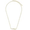 SHINE by Sterling Forever Delicate CZ Constellation Pendant Necklace Gold Taurus - 2 of 4