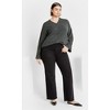 Women's Plus Size Jamie Sweater - charcoal marle | CITY CHIC - 2 of 4