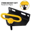 Mission Automotive Yellow Magnetic Hitch Pin - Lawn Mower Trailer Hitch Pins - Ultra Strong Neodymium Magnet Trailer Gate Pin - 2 of 4