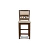New Classic Furniture,Gia Cherry Wood Counter Chair With Fabric Seat (Set Of 4) - 3 of 4