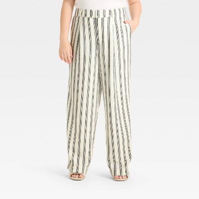 Women's Linen Essential Trouser - A New Day™