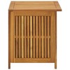 vidaXL Patio Storage Box 23.6Inchx19.7Inchx22.8Inch Solid Acacia Wood - 3 of 4