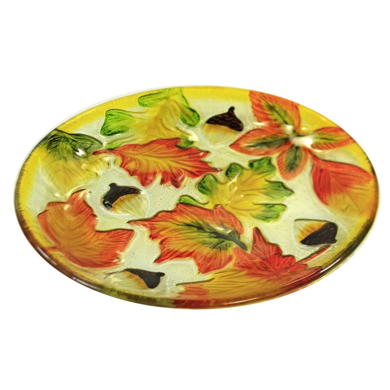 11.0 Inch Acorn Leaves Platter Autumn Serving Platters, 2 of 4