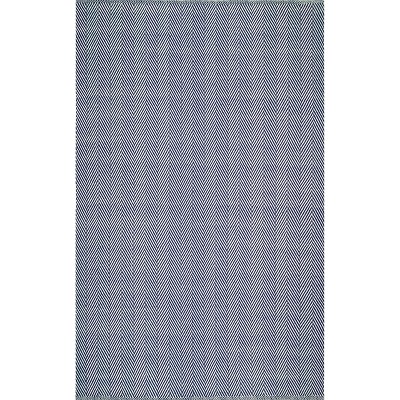 Nuloom Hand Loomed Kimberley Area Rug Navy 6' x 9'