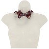 Men's Floral Printed 2.75" x 4.75" Adjustable 16" - 21" Self-Tie Bow Tie - 2 of 4