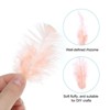 Unique Bargains DIY Dream Catcher Earrings Saddle Hackle Rooster Feathers 50 Pcs - 3 of 4
