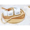 Darware Milk Carton Sugar and Creamer Set; Milk Carton Shaped White Ceramic Cream Jug and Sugar Bowl - 4 of 4