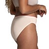 Fruit of the Loom Women's 6+1 Bonus Pack Breathable Micro-Mesh Hi-Cut Underwear - Black/Pink/Blue - 3 of 4