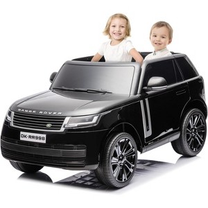 Range Rover Licensed 24V Kids Ride-On Car, 2-Seater with Dual 240W Motors, Parent Remote Control, 3 Speed Modes - 1 of 4