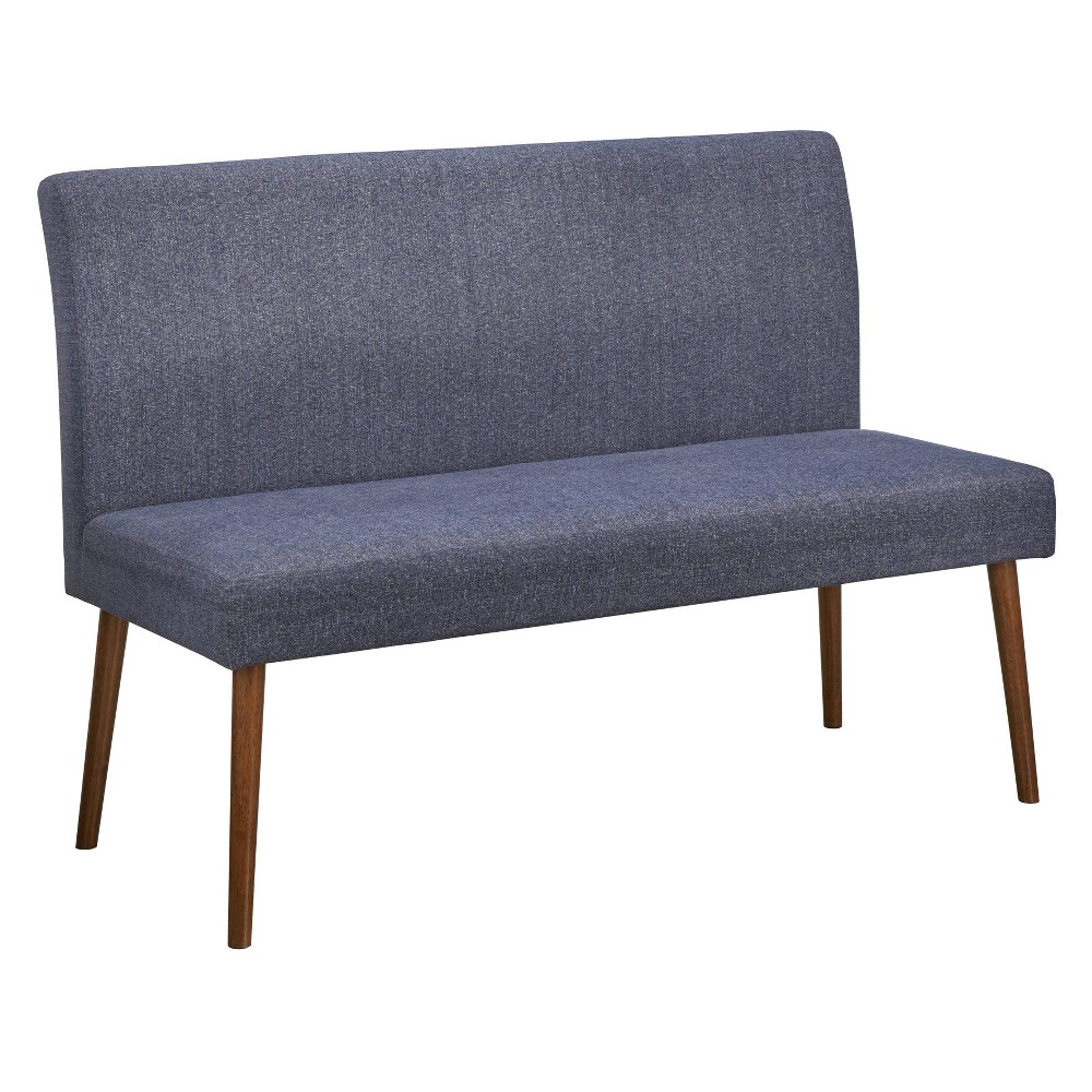 Ripton Armless Loveseat Blue - Buylateral