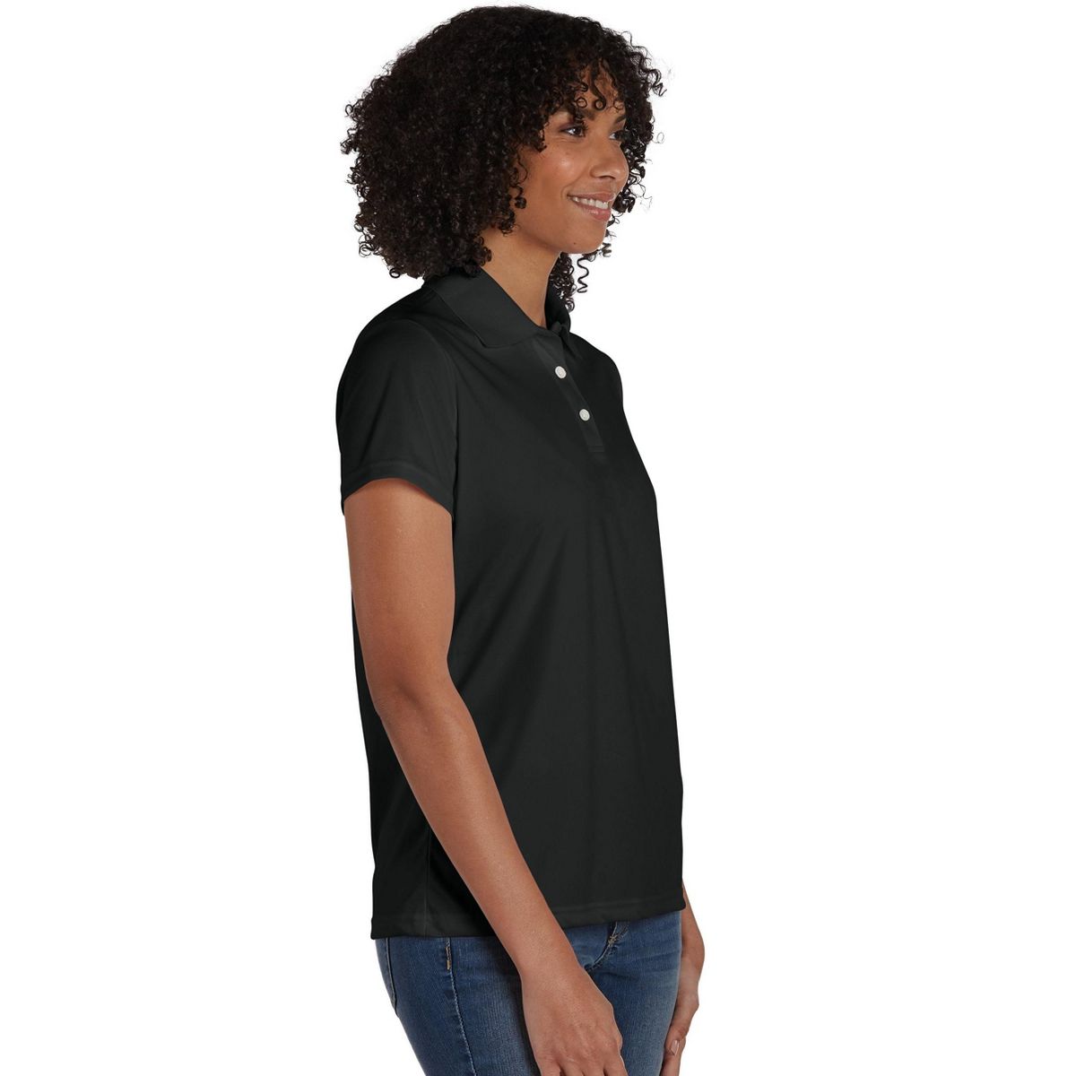 Hanes Sport Cool DRI Women's Performance Polo Shirt, 3-Pack - thumbnail 3