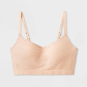 Girls' Molded Longline Bra - art class™ - 1 of 4