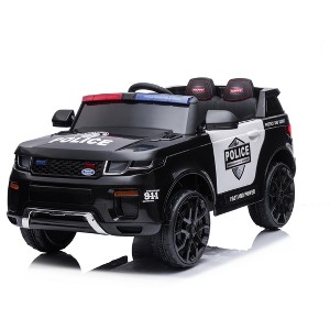 Nasitip Kids Ride On Police Car, 12V Electric Truck for Toddlers, Battery Powered Ride On Toy with Remote Control - 1 of 4