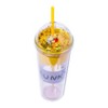 Silver Buffalo Disney Winnie The Pooh Hunny Pot Confetti Carnival Cup With Lid and Straw - 2 of 4