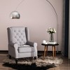 NicBex Tufted Accent Chair,Upholstered Living Room Chairs with High Backrest and Wood Legs,Modern Armchair,Accent Chairs for Living Room - 2 of 4