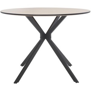 Rixley Dining Table - Natural/Black - Safavieh - 1 of 4