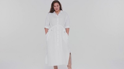 white polka dot long sleeve dress Light Blue Polka Dot Long Sleeve Maternity Dress