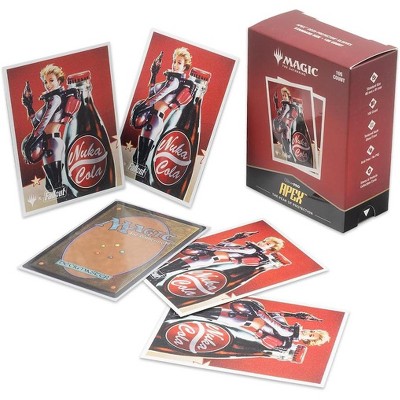 Ultra Pro Ultra PRO - Fallout 105ct APEXⓇ Deck Protector Sleeves - Nuka Cola Pinup - for Magic: The Gathering, Exclusive Protective Collectible
