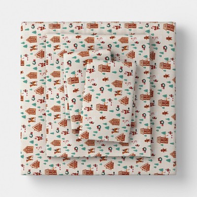 Christmas Cotton Sateen Sheet Set - Wondershop™